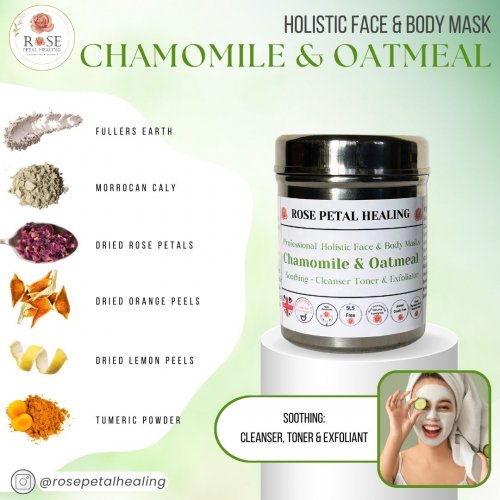 Holistic Face &amp; Body Mask: Chamomile &amp; Oatmeal