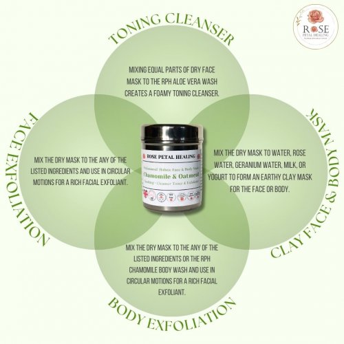 Holistic Face &amp; Body Mask: Chamomile &amp; Oatmeal