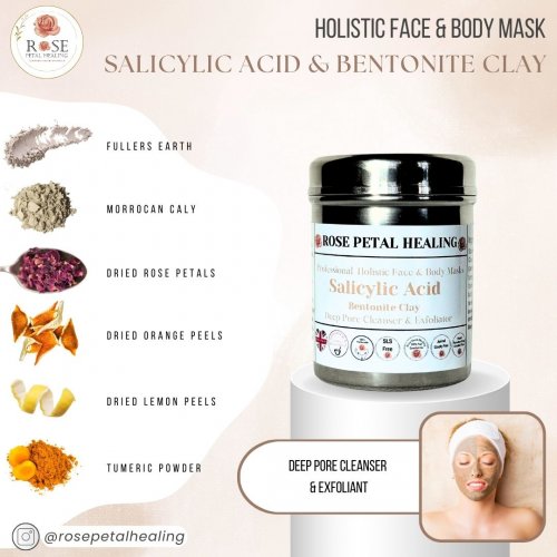 Holistic Face &amp; Body Mask: Salicylic Acid &amp; Bentonite