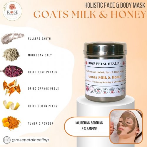 Holistic Face &amp; Body Mask: Goats Milk &amp; Honey