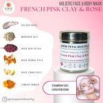 Holistic Face &amp; Body Mask: French Pink Clay &amp; Rose