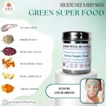 Holistic Face &amp; Body Mask: Green Super Food 